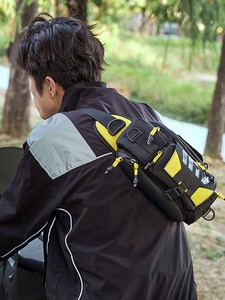 Factory Custom Trendy <b>Men</b>’s Cycling Waist <b>Bag</b> Multi Function Casual Tool Crossbody <b>Bags</b> for Hiking Tactical Chest <b>Bag</b> - Product Image 6