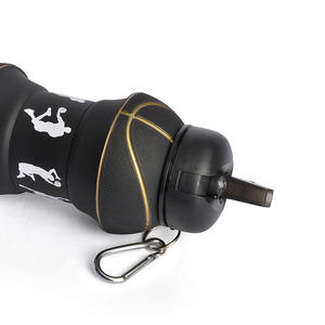 Spots bouteille d'eau voyage en plein air Silicone pliable bouteilles pliantes gourde en gros Portable sport bouilloire - Product Image 5