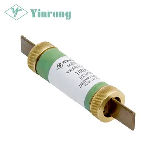 Yinrong 250v 600v 30A 60A 100A 200A 400A 600A Blade Fuse Body Without Packing Cylindrical Fuse Link
