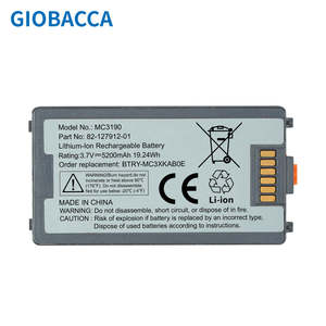 Batería de Repuesto OEM de Iones de Litio de 4800 mAh y 3,7 V para Escáner de Código de Barras Zebra Symbol MC3190 G13H02E0 82-127912-01 - Product Image 4