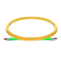 Suministro de fábrica Cables de parche de fibra Cable de parche óptico Simplex Duplex FC APC a FC APC SM MM puente de cable óptico