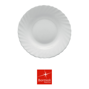 จานอาหารค่ำ Bormioli Rocco Prima สีขาว แก้ว 25.5 ซม. อุปกรณ์จัดเลี้ยงโรงแรม ขายส่งภาชนะบนโต๊ะอาหาร - Product Image 4