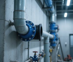 <span class=keywords><strong>Joint</strong></span> de dilatation en caoutchouc pour tuyau de type acier au carbone JDX, matériau de revêtement EPDM, depuis 13 ans - Product Image 4