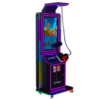 Machine de jeu de tir VR pour enfants, jeu de tir à la réalité virtuelle à monnayeur pour parc d'attractions et centre de jeux
