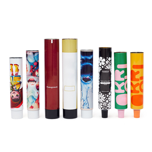 Tubes en aluminium compressibles pour crèmes pour les mains, lotions, dentifrice, crème solaire, emballages de tubes métalliques vides personnalisés - Product Image 6