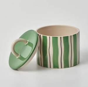 Custom Ceramic Tea Sugar Salt Jars for Home Decoration Metal <strong>Candle</strong> Holders <strong>Lanterns</strong> <strong>Candle</strong> Jars - Product Image 2