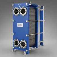 Échangeur de chaleur à plaques en acier inoxydable Jinkailong, joint de cadre, refroidisseur de moteur, économie d'énergie, capacité de débit de 1000 L/h, 220 V/380 V, 1,6 Mpa
