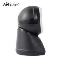 Escáner de código de barras de escritorio para supermercado, lector de código QR automático CMOS, Android 1D 2D, Android, Aigather, alta velocidad, CMOS