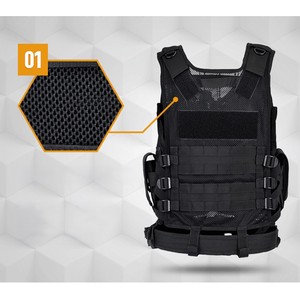 Nuevo Chaleco Táctico Ligero de Moda y Chaleco de Seguridad para <span class=keywords><strong>Paintball</strong></span> y Airsoft con Bolsa para Cargadores - Product Image 3