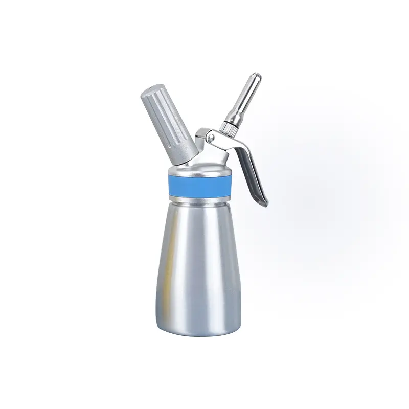 Chuyên Nghiệp Nhôm Kem Whipper Siphon Chai Whipper Thép Không Gỉ Vòi Phun Kem Dispenser Cho Bánh Trang Trí Công Cụ