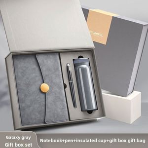 Cuaderno de Oficina A5 con Logotipo Personalizado, Bloc de Notas Grueso, Set de Tazas Aisladas, Set de Regalo Personalizado, Papel Dowling y PU - Product Image 6