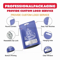 Sachets Mylar personnalisés imprimés avec fermeture Ziplock, anti-odeur, en aluminium, pour bonbons gélifiés, 3,5g et 7g, format stand-up