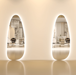 Espejo de belleza colgante con forma de nube Espejo de peluquería con múltiples formas - Product Image 3