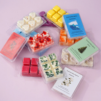 Bougie décorative pour la maison à faire soi-même, cubes de cire de soja parfumée naturelle, blocs de cire parfumée, vente en gros pour Noël, anniversaires