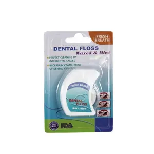 toothbrush approved 50m nylon floss waxed dental floss