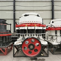 Concasseur à cône à ressort haute résistance pour minerai de manganèse, machine de concassage à cône à ressort pour gypse, concasseur à cône à ressort série CS pour feldspath