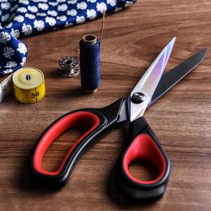 Hot Selling 10 Inch Stainless Steel Fabric <b>Sewing</b> Cutting Shears and Yarn Cutter Tailor Scissors <b>Sets</b> - Product Image 4