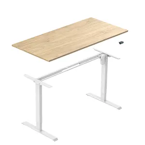 Richmat Modern Height Adjustable Office Table Executive Ceo Desk Height Adjustable Mobile Desk Sit To Stand Table