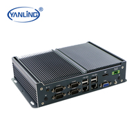 MINI PC de Getac Precio razonable con CPU de cuatro núcleos J1900 Compatible con una computadora integrada con ranura MSATA