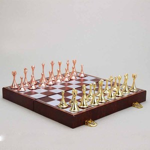 Nuevas piezas de <span class=keywords><strong>ajedrez</strong></span> europeas de metal de gama alta, adornos magnéticos para juegos de <span class=keywords><strong>ajedrez</strong></span>, perfectos como regalo - Product Image 6