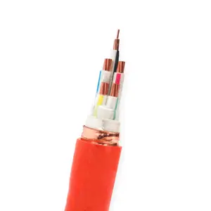 Copper Core Mica Strip Composite Insulating Mineral Oxygen Insulation Layer Halogen-free Low Smoke Flexible Fireproof Cable