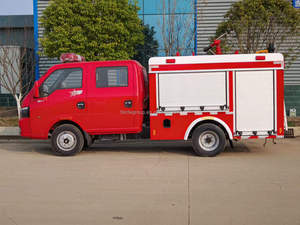 Camión de Bomberos Urbano y Rural de Doble Cabina Mini 4x2 con Agua y Espuma, 1000L, Diésel, Municipal, para Emergencias - Product Image 4