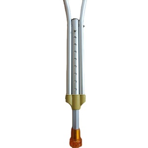 Béquille télescopique réglable en acier inoxydable légère pour personnes âgées – Aide à la marche et soutien à la mobilité - Product Image 2