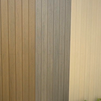 Panneaux muraux en PVC en gros, imperméables, pour extérieur et intérieur, panneaux composites en bois WPC pour la décoration intérieure