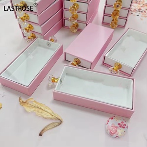 空のまつげボックス香水ミンクまつげ包装ボックスまつげボックスまつげケースハンドル付き - Product Image 1