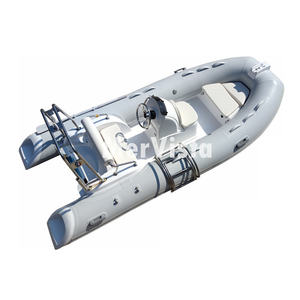 CE 13ft RIB 390 4 mètre petite coque <span class=keywords><strong>semi</strong></span>-<span class=keywords><strong>rigide</strong></span> en fibre <span class=keywords><strong>de</strong></span> verre pvc hypalon <span class=keywords><strong>bateau</strong></span> gonflable pour la pêche - Product Image 1