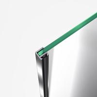 Porte coulissante en verre portable, support de voyeur, cadre en alliage d'aluminium pour utilisation hôtelière, design moderne, salle de douche, accessoires sexuels