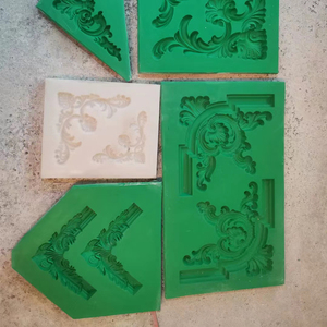 Trang trí nội thất sợi thủy tinh cornice pediments khuôn cho sản xuất thạch cao bê tông cornice sản phẩm đúc - Product Image 6