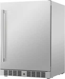 Refrigerador de acero inoxidable con refrigerante R600A, enfriado por aire, 130L, pantalla digital, para casa u hotel, con temperatura constante integrada. - Product Image 5