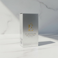 Boîte en carton texturé pour cosmétiques avec logo personnalisé, toucher doux, pour crèmes pour les mains