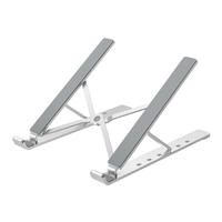 Support pliable pour ordinateur portable, téléphone portable et tablette, réglable en hauteur, avec refroidissement, en métal durable, directement de l'usine