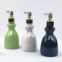 Flacon de voyage rechargeable en PET pour huile capillaire, lotion corporelle, savon liquide pour hôtel, avec design taille jupe féerique