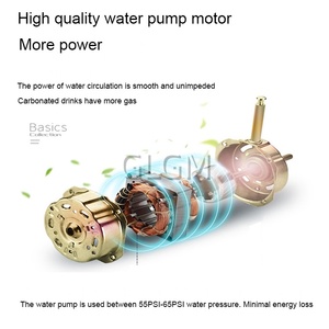 Distributeur de boissons commercial, machine à <span class=keywords><strong>eau</strong></span> gazeuse, <span class=keywords><strong>fontaine</strong></span> à boissons, machine à boissons pétillantes pour restaurant, bar et café - Product Image 6