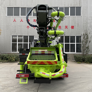 Camions pompe à béton multifonctions 47m, nouvelle marque, pompe à béton montée sur camion, pompe à béton avec flèche - Product Image 2