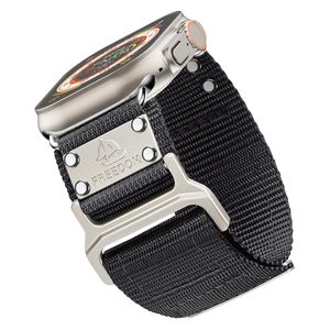 Correa deportiva compatible con <span class=keywords><strong>Apple</strong></span> <span class=keywords><strong>Watch</strong></span> Ultra <span class=keywords><strong>3</strong></span> 2 1, correa ancha de nailon para deportes al aire libre para hombre, 49 mm, 46 mm, 45 mm, 44 mm, 42 mm - Product Image 1