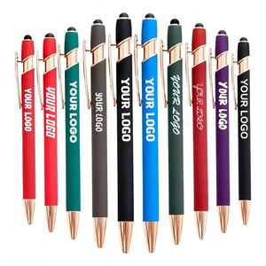 New Arrival Stylish Advertising Gift Ball Point Wholesale Luxury Rose <b>Gold</b> Metal Office Ballpoint Promotion <b>Pen</b> With Logo - Product Image 1
