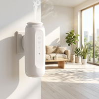 Diffuseur d'arômes intelligent AeroScent sans eau, technologie bi-fluide, contrôlé par application, capacité de 100 ml, électrique à brancher, garantie 1 an pour usage domestique