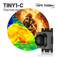 Módulo de Cámara Térmica Tiny1-C Ultracompacto de 13.2 mm, 256x192, VOx Sin Refrigeración, 12μm LWIR 8-14μm, Interfaz SPI DVP I2C