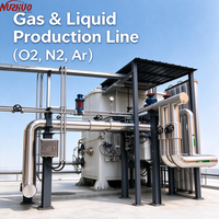 Système de production d'azote industriel cryogénique NUZHUO NEW GAS pour usage médical et industriel, usine d'oxygène