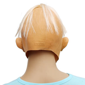 Maschera in Lattice per Adulti a Forma di Teschio con Occhi Stropicciati, Accessorio Spaventoso per Feste di Halloween e Case Infestate - Product Image 5