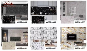 Wayon高品質防水耐摩耗性無地PVC壁カバー壁紙付き室内装飾用 - Product Image 5
