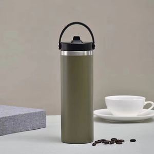 Vaso Térmico Blanco de 20oz para Sublimación, Tapa Roscada Antiderrames, Acero Inoxidable 304, para Camping, Conducción, Uso Diario al Aire Libre, Pedidos al por Mayor - Product Image 2