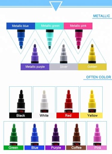 <span class=keywords><strong>8</strong></span> Màu Sắc Vĩnh Viễn Sơn Đánh Dấu Thiết Lập Nước Dựa Acrylic Sơn Đánh Dấu Cho Đá Gỗ Vải Kim Loại Sơn Gốm - Product Image 4