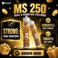Ms Hybrid Sealant Polymer Kemasan Kecil Cepat Kering Multimaterial Sealant Polimer Hibrida yang Dapat Digunakan untuk Berbagai Material