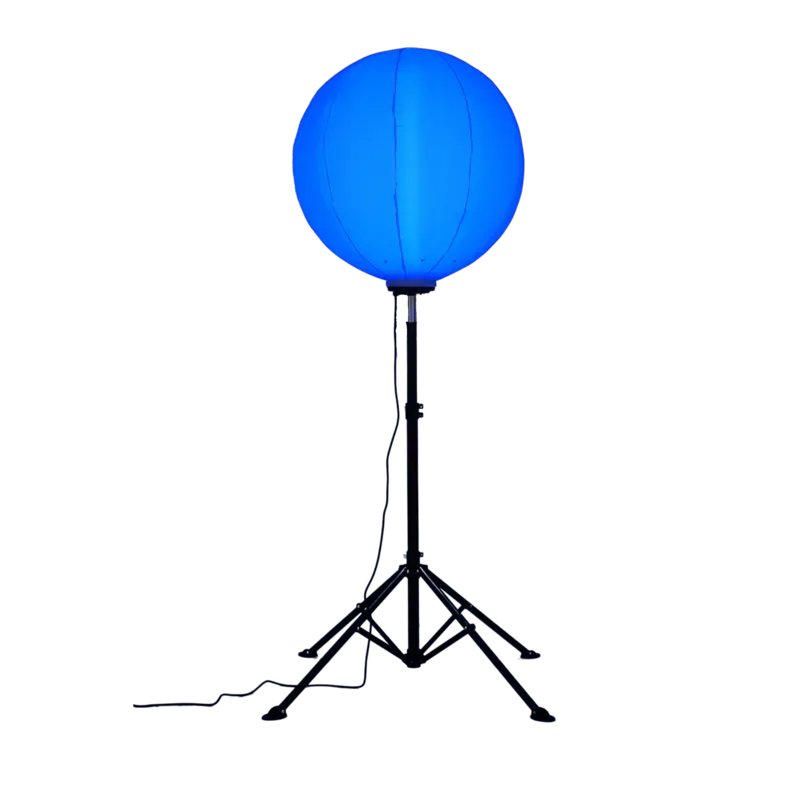 Moonlightia Lampu Balon Led RGB Cw/Ww, Lampu Menara Balon Led Rgb 100W 150W, Dekorasi Warna-warni, Lampu Acara