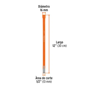 Ciseau à découpe à froid BOX 6 1/2" x 12", TRUPER - Product Image 2